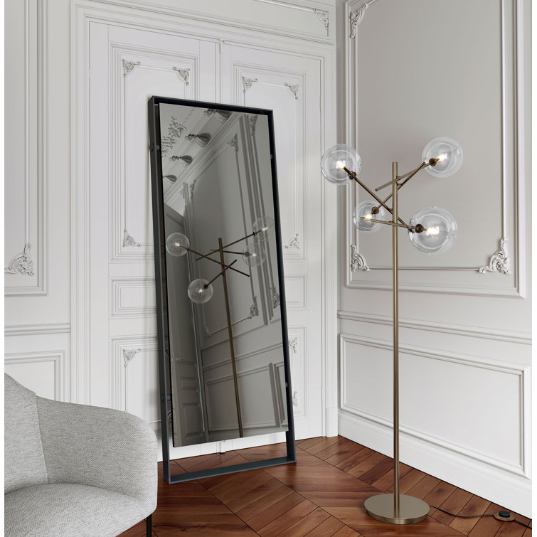 ModloftBlack Hackney Modern and Contemporary Full Length Mirror Wayfair